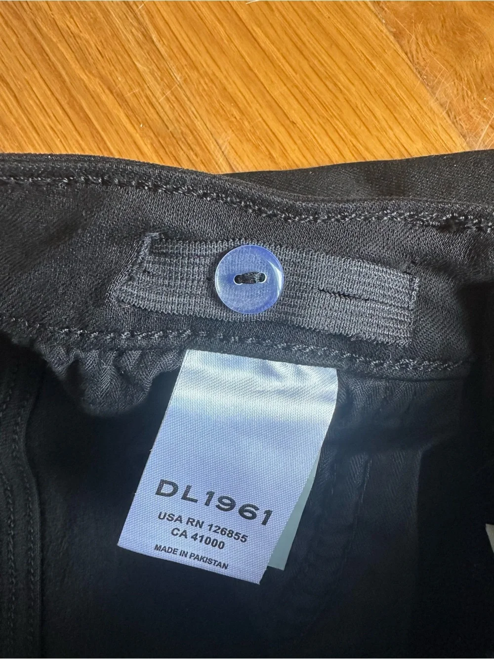 DL1961 - NEW Girls Chloe Skinny High Rise Black Jeans Size 16  Adjustable Waist